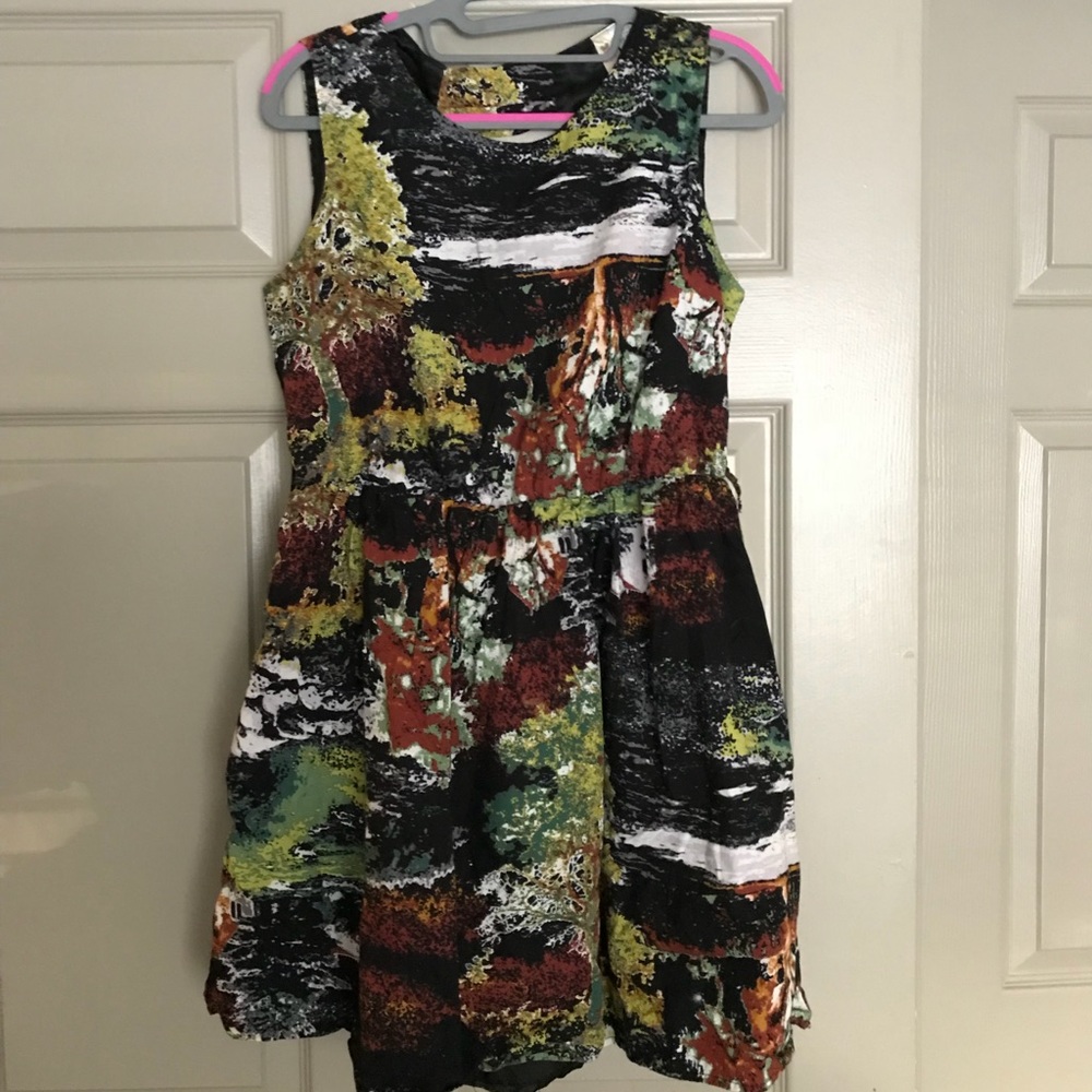 Alice Moon forest print dress